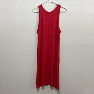 a new day Red Sleeveless Maxi Dress
